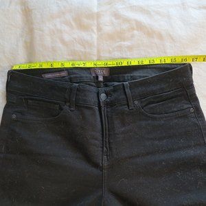 NYDJ Jeans - Marilyn Straight - Size 12 - Black w/Lift Tuck Technology